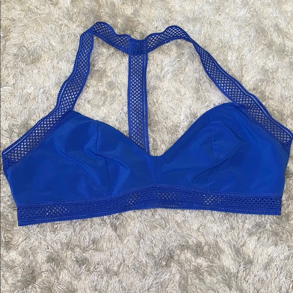 FREE PEOPLE ROYAL BLUE BRALETTE!!!!!!!!! - Picture 1 of 2